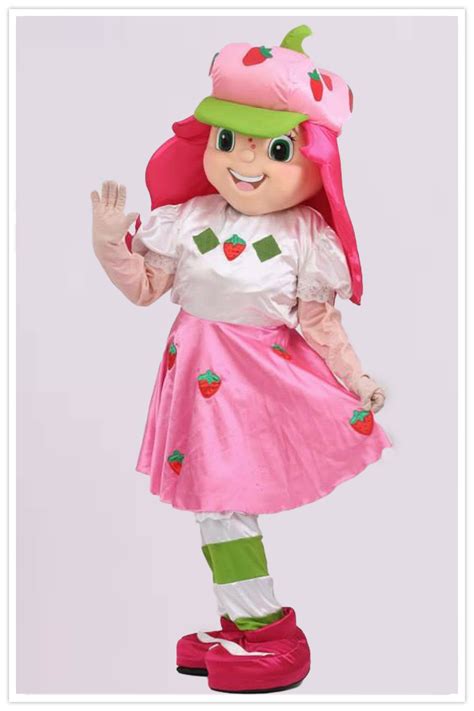 Strawberry shortcake mascot